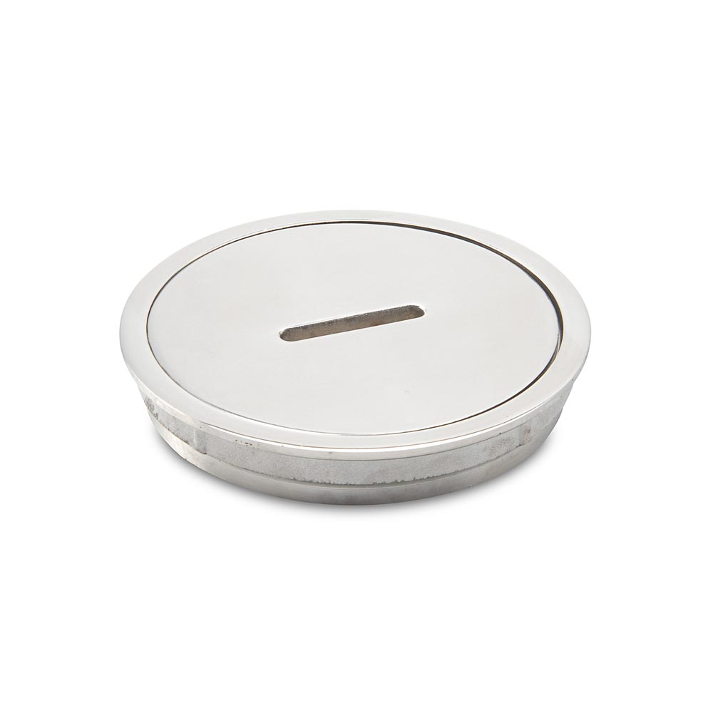 Registro de Acero Inoxidable Vainsa Redondo 4'' Cromado