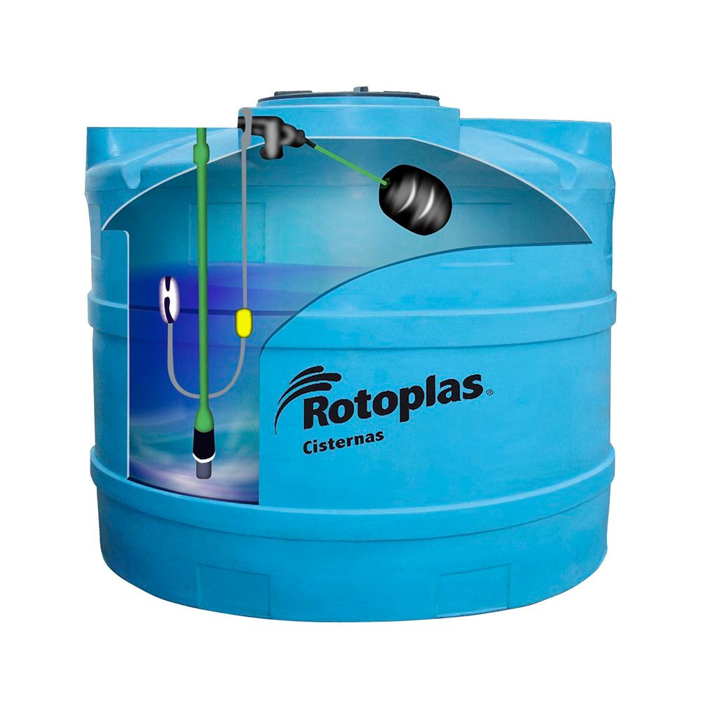 administración En la cabeza de datos Cisterna de agua Rotoplas 2800 litros + Kit de Accesorios - Promart