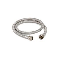 Tubo de Abasto Acero Inoxidable Metusa Modelo Lavatorio Trenz Mh 1/2'' x 1 metro