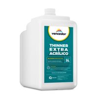 Thinner acrílico Vencedor 3 litros