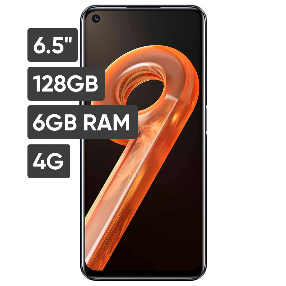 Smartphone REALME 9i 6.5'' 6GB 128GB Triple Negro Prisma - Promart