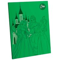 Cuaderno LORO Deluxe Rayado Disney Mujer Monocromático 80 Hojas