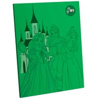 Cuaderno LORO Deluxe Cuadriculado Disney Mujer Monocromático 80 Hojas