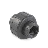 Unión universal con rosca 1"" NPT Gris Nicoll