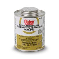 Pegamento Regular Dorado 16 oz Oatey para Tuberías PVC