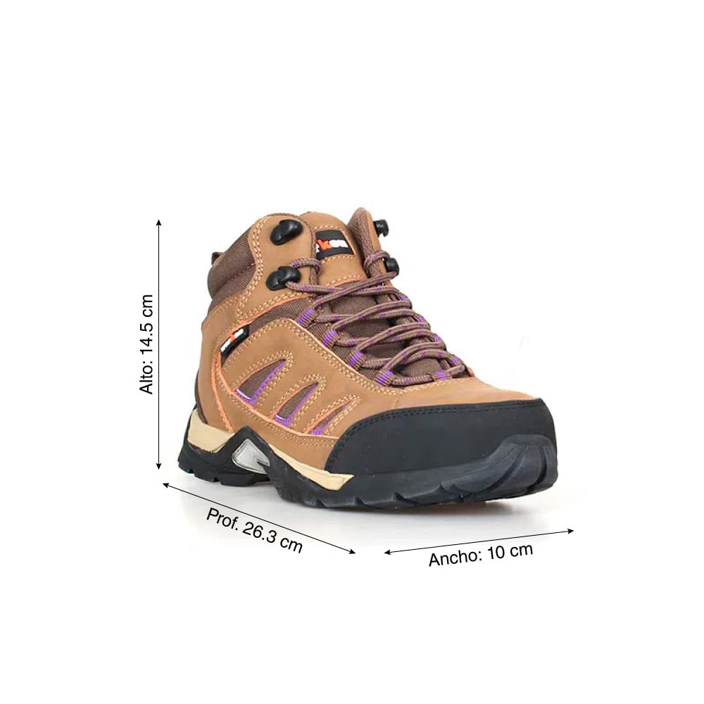 Bota punta de acero Belle talla 37 - Promart
