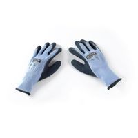 Guante de Trabajo Clute Poly Algodón con Látex Arenado Talla M Violeta