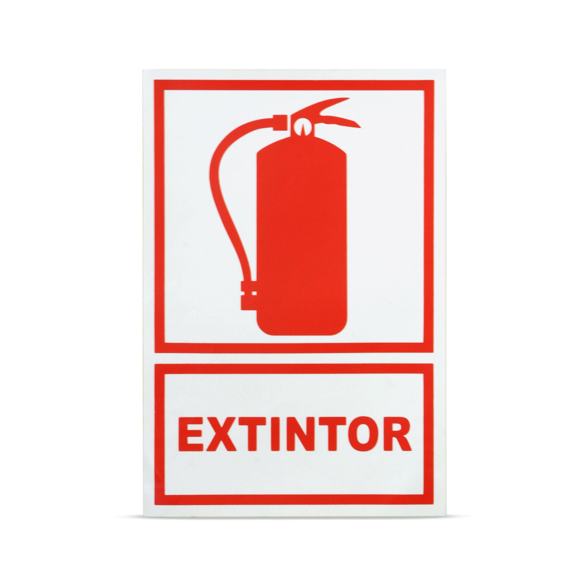 Señalética de Papel Fotoluminiscente Extintor 20x30cm