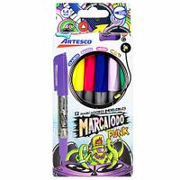 Marcadores Indelebles ARTESCO Funky Mix 12un