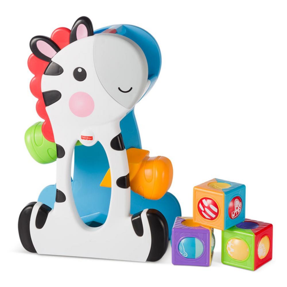 Cebra Con Bloques Para Bebe Fisher Price Cgn63 Cebra Con Bloques Para Bebe Fisher Price Cgn63