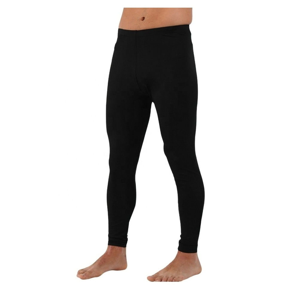 Pantalón deportivo de compresión para hombres, calentador licrado Fitness Futbol Gimnasio/ TALLA XL