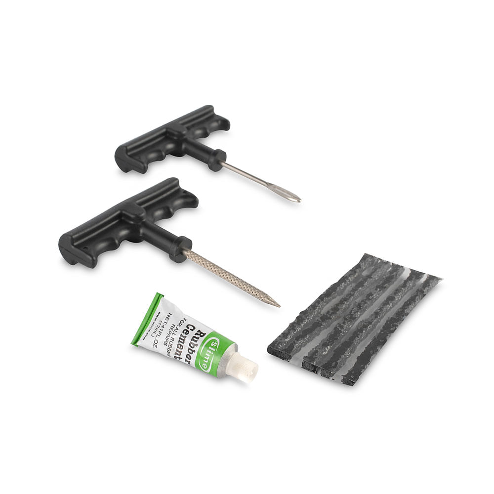 Kit de Parchado de Llanta Slime Negro