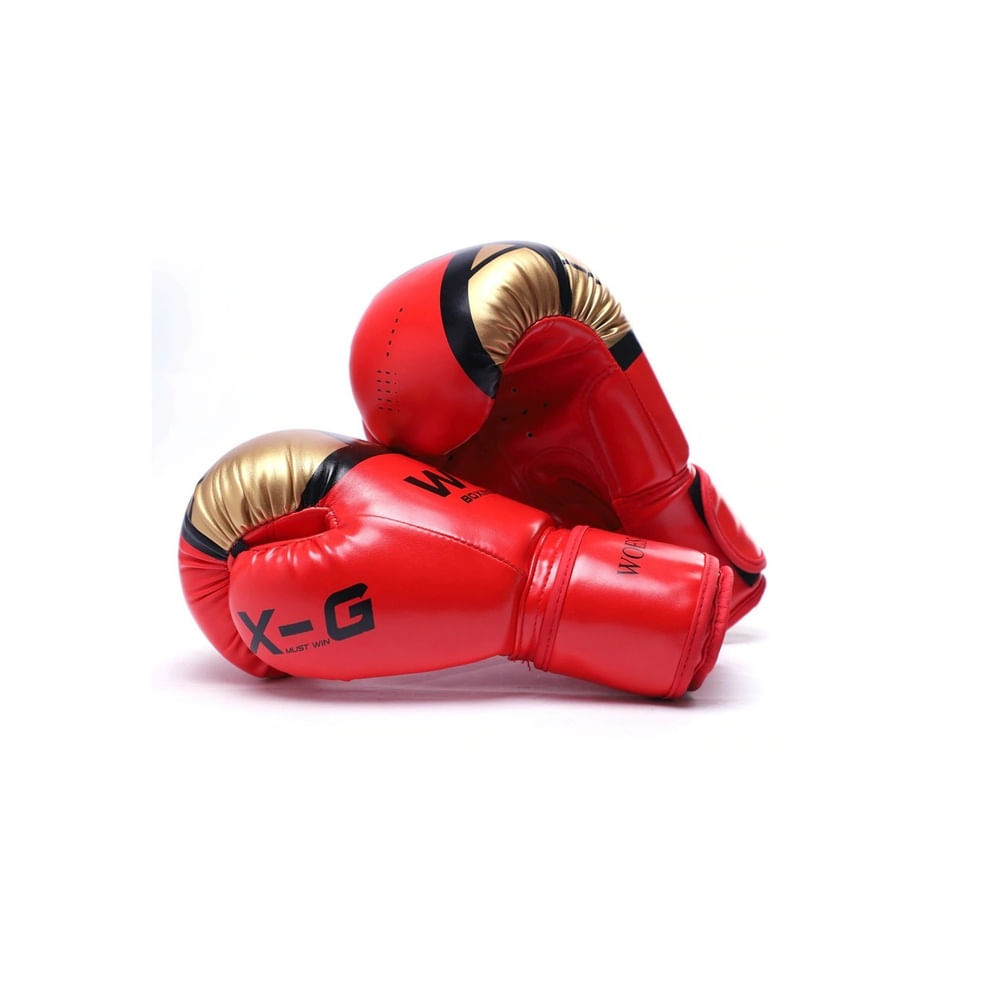 Guantes de Boxeo Profesionales de 14 Oz Negro
