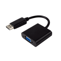 Cable Adaptador Display Port Dp (macho) A Vga (hembra) 1080p