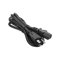 Cable De Poder De 1.5 Metros Para Pc, Monitor E Impresora