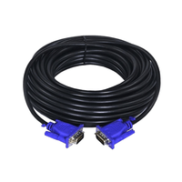 Cable Vga A Vga 10mts 15 Pines C/ Doble Filtro Macho A Macho