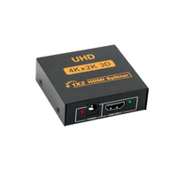 Hdmi Splitter 1x2 Full Hd 4k Multiplica Señal - Cy05