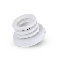 Spot incandescente 3 anillos 1 luz blanco Gocia