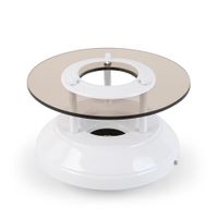 Spot incandescente Fizza 1 vidrio 1 luz Blanco Gocia