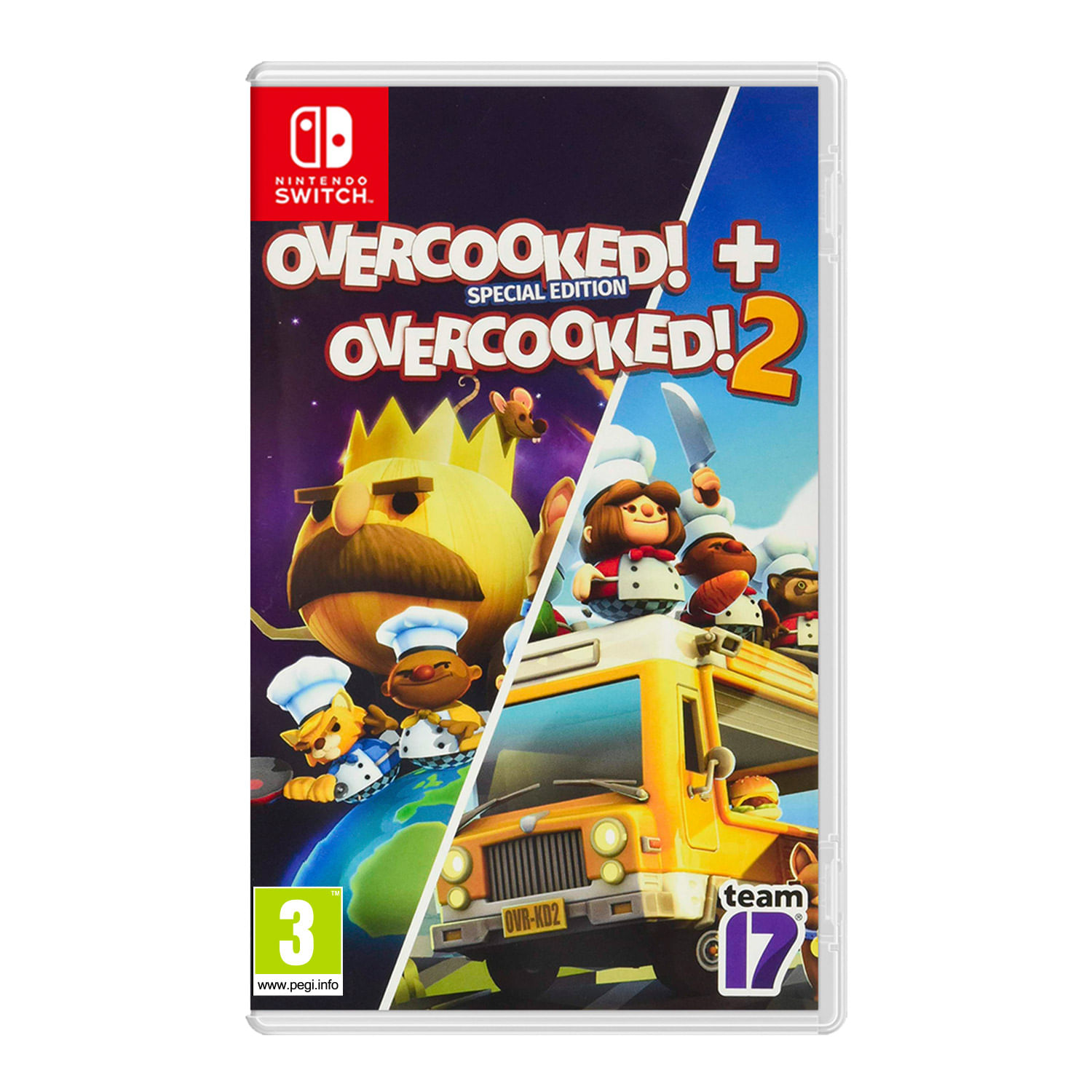Overcookd+Overcooked 2 Nintendo Switch Euro