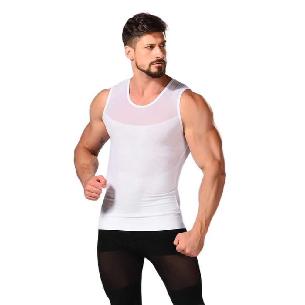 Bividí Formador Hombre W1580 Alta Compresión Blanco XL