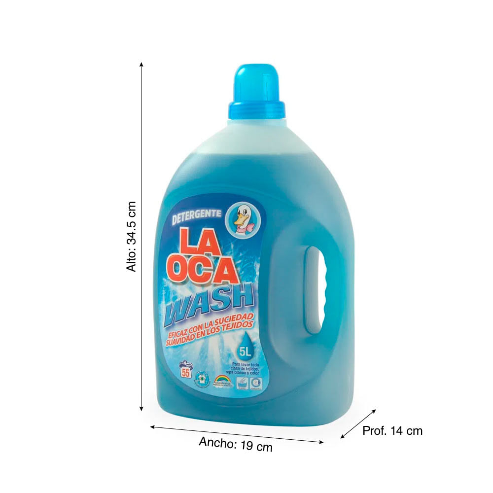 Detergente Líquido Wash 5 Litros - Promart