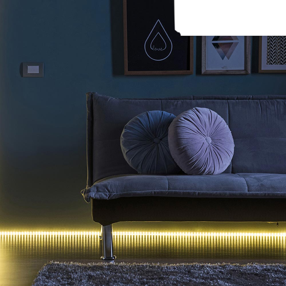 tira de luces led 18w luz calida 5 metros