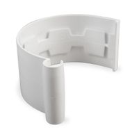 Unión para canaleta D/4"" 100mm Nicoll