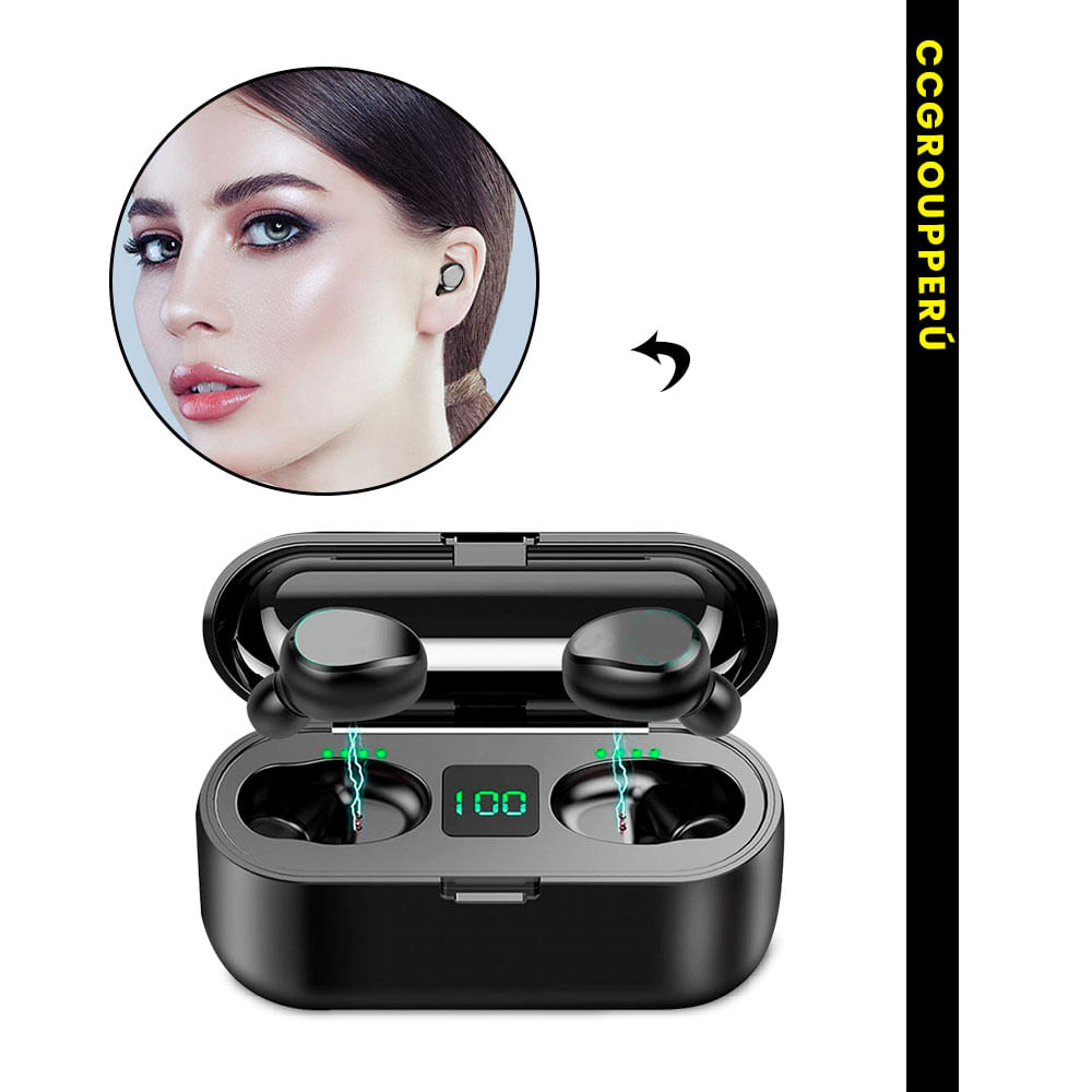 Auriculares bluetooth f9 tws modelo online 2020