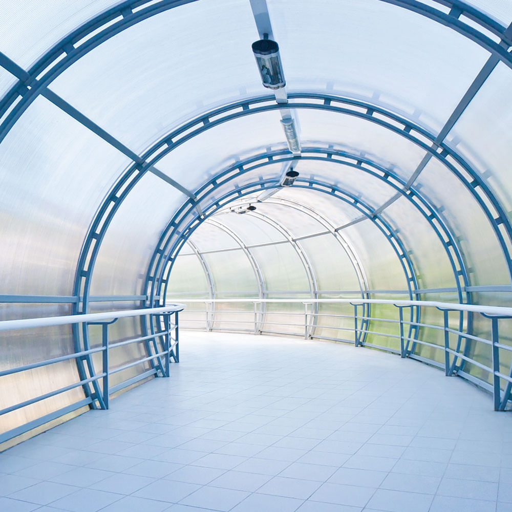 Techo Policarbonato 6mm Blanco 2.95x1.05m Promart