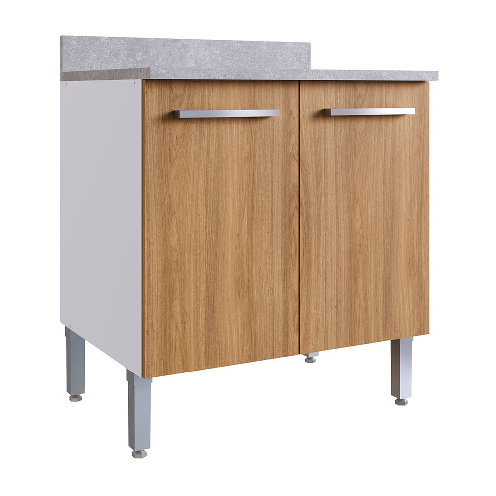 Módulo bajo de cocina 80cm Lunar Orange