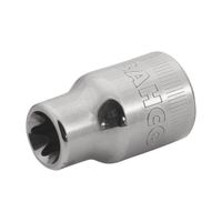 Dado Torx Hembra E20 Enc 1/2 Bahco Cromado/Pulido de Acero