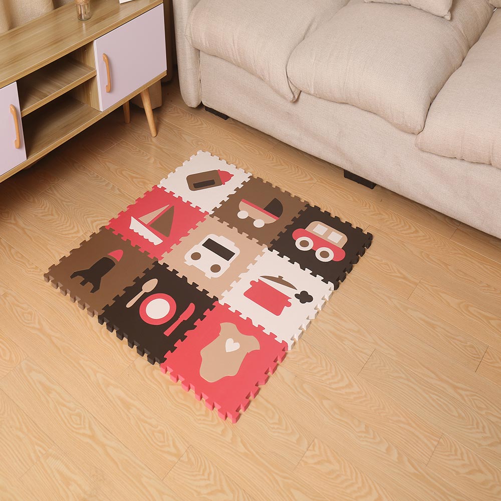 piso microporoso bebes 9 piezas