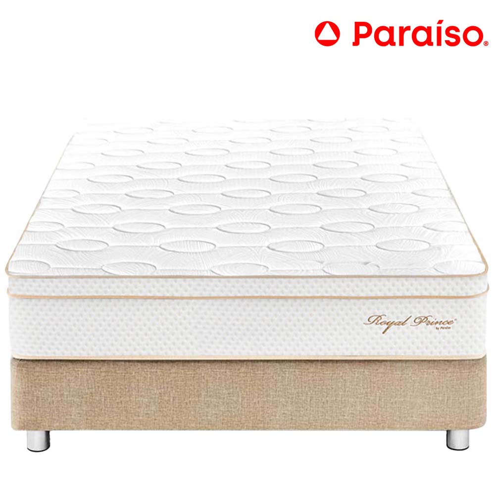 Cama PARAISO Royal Prince 2 Plazas Champagne