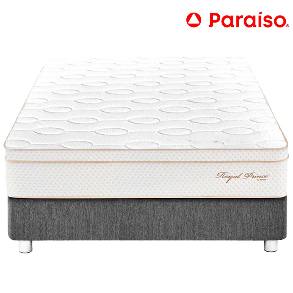 Cama PARAISO Royal Prince King Gris