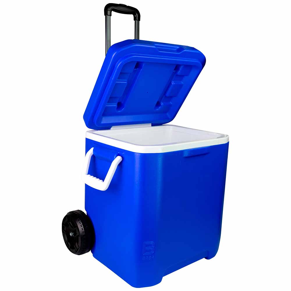 Cooler Yeti c/Ruedas y Asa Telescópica BASA 63QT Azul