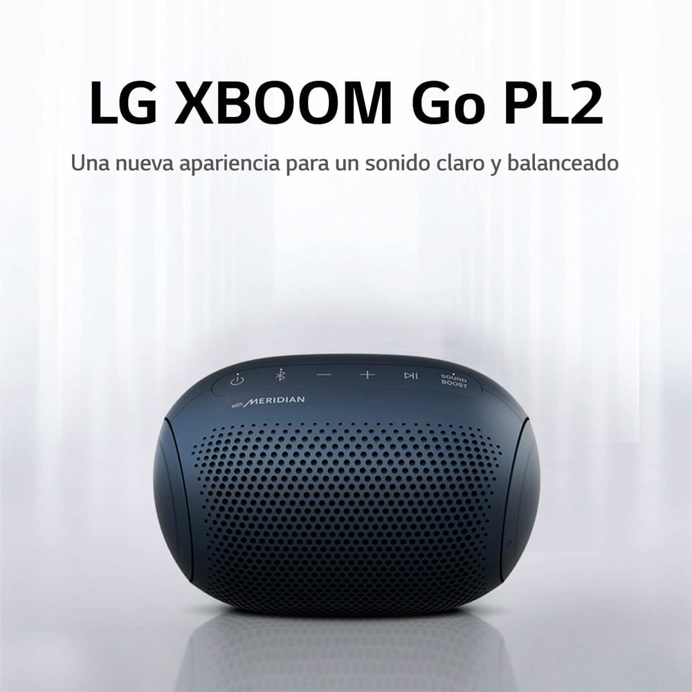 Parlante Bluetooth Portátil LG XBOOM Go PL2 Negro (2020) - Promart