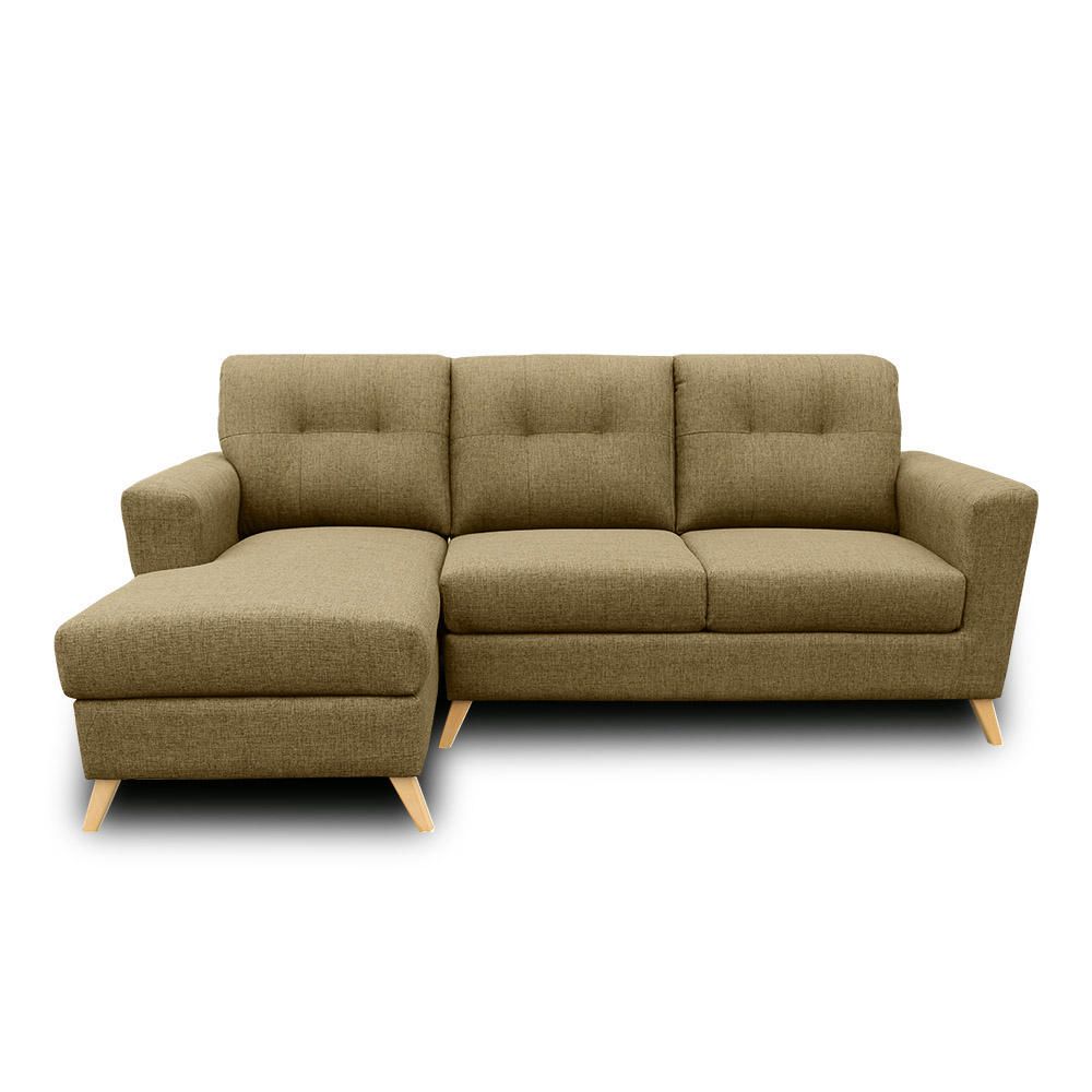 Sofá Eivor L Derecha Beige Oscuro Sofá Eivor L Derecha Beige Oscuro