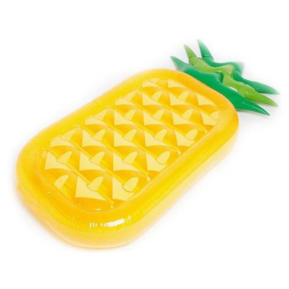 flotador inflable en forma de pina para piscina o playa