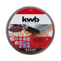 Disco de Lija KWB G80 para Metal y Madera 125mm 20 Piezas