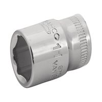 Dado hexagonal 4mm Bahco de Acero Pavonado