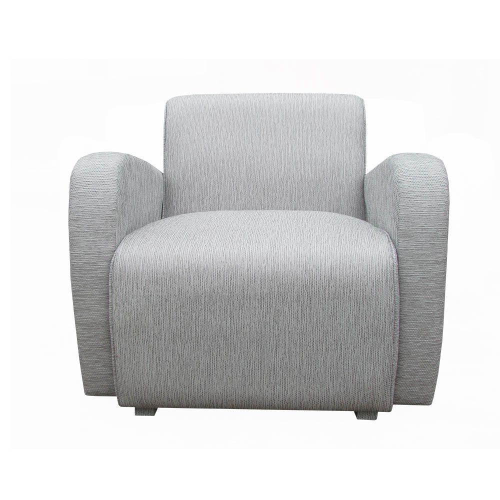 Sofa Daniela Serrana 1 Cuerpo Gris Claro Sofa Daniela Serrana 1 Cuerpo Gris Claro