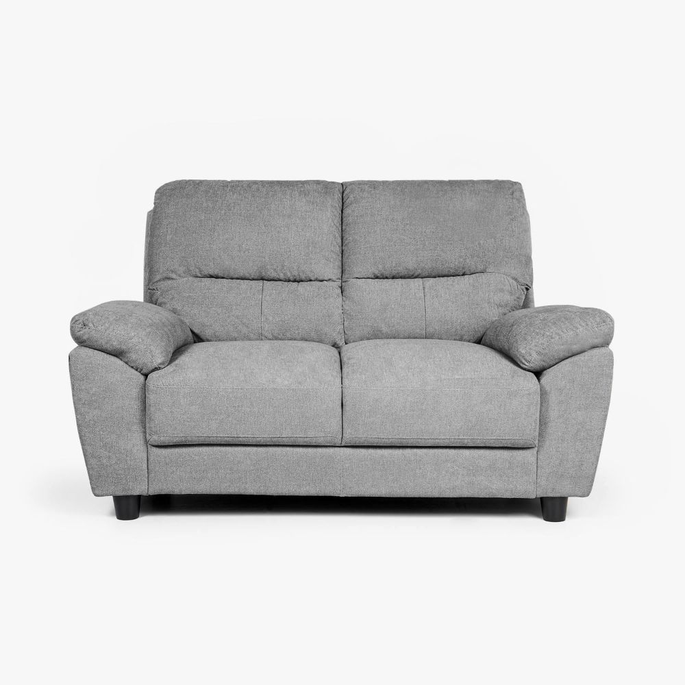 Sofá Córdoba 2 Cuerpos Gris Sofá Córdoba 2 Cuerpos Gris