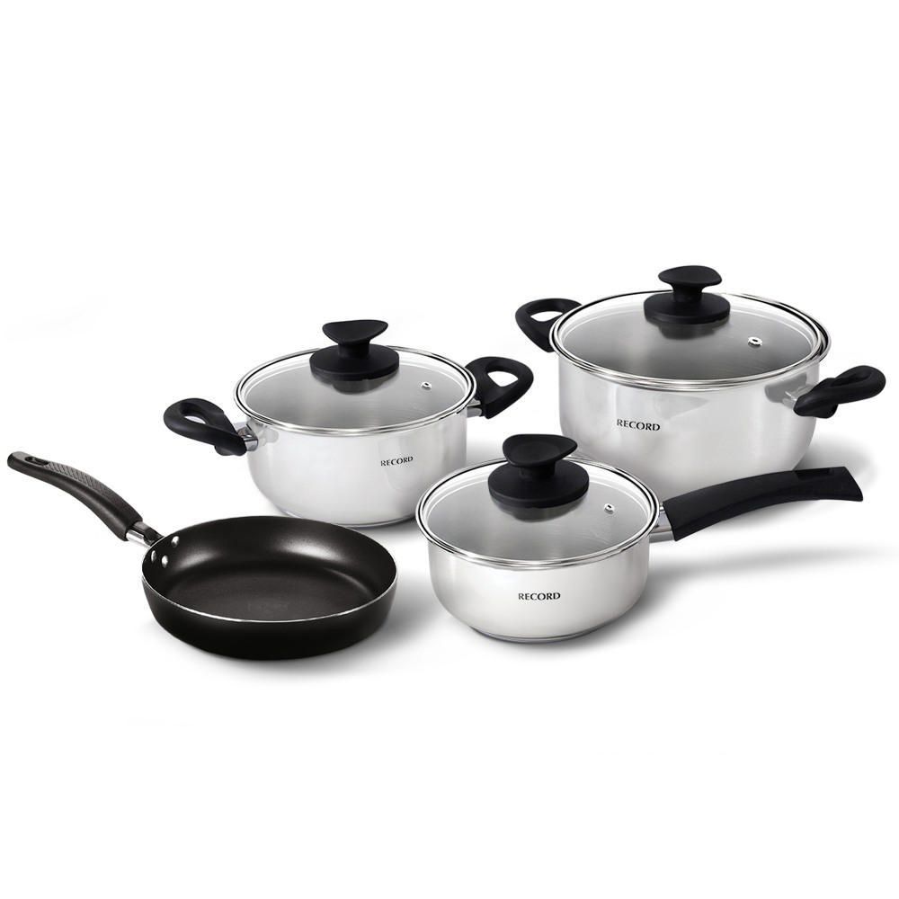 Juego de Ollas Encanto Acero 7 Pz Juego de Ollas Encanto Acero 7 Pz