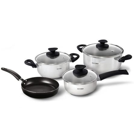 Juego de Ollas Encanto Acero 7 Pz Juego de Ollas Encanto Acero 7 Pz