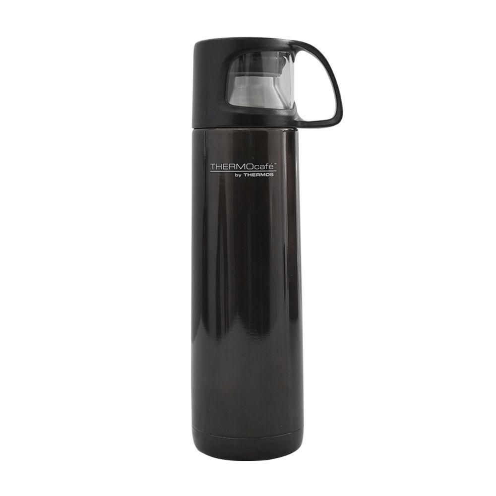 Termo De Acero Habano 500 Ml Negro Termo De Acero Habano 500 Ml Negro