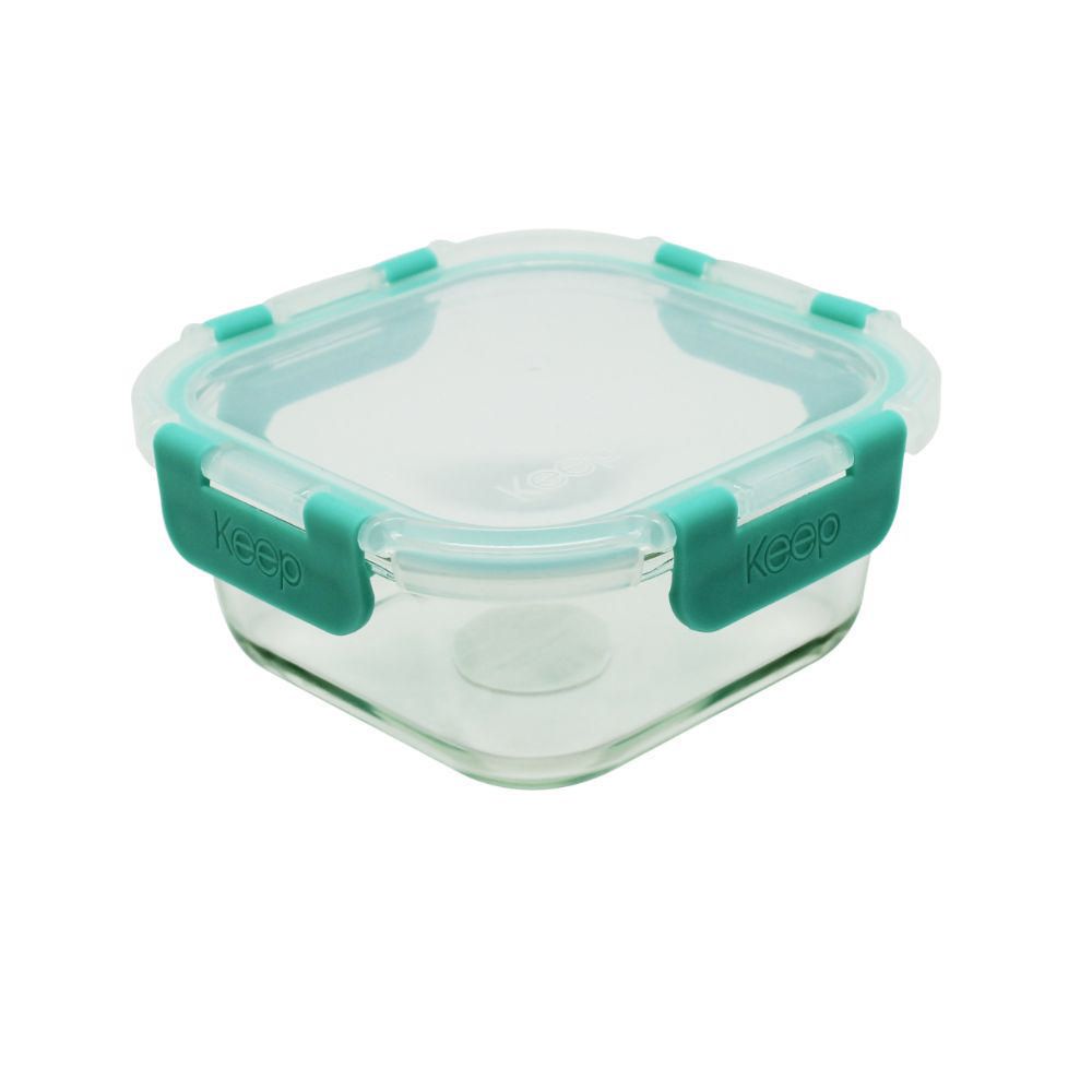 Taper Hermético Cuadrado 800ml Taper Hermético Cuadrado 800ml