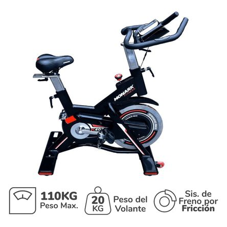Bicicleta de Spinning K-4020 Negro/Azul Bicicleta de Spinning K-4020 Negro/Azul
