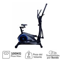 Elíptica Monark E6008 Negro