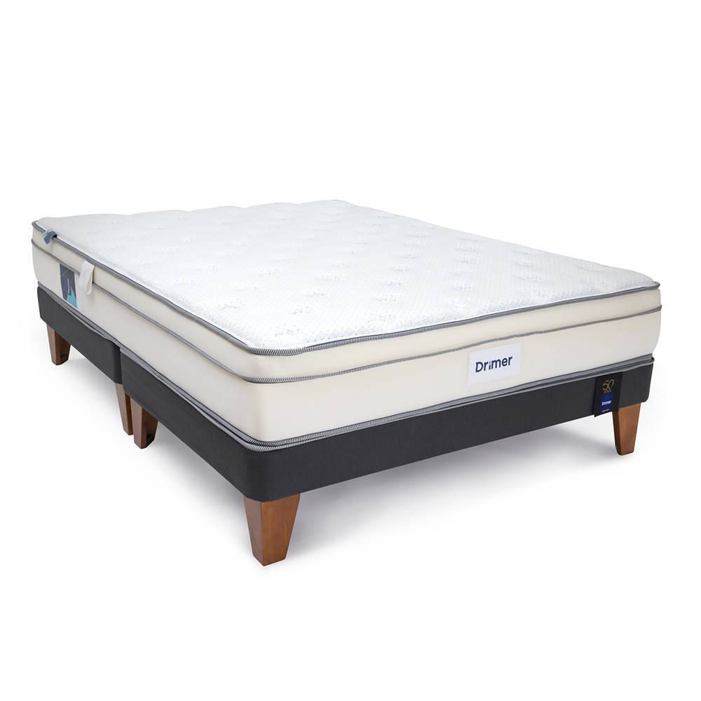 Cama Gold Pocket Dream Queen + 2 Almohadas